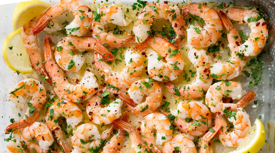 Gambas al horno - Recetas de Olémarisco