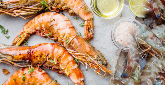 Langostinos al Horno, recetas para navidad