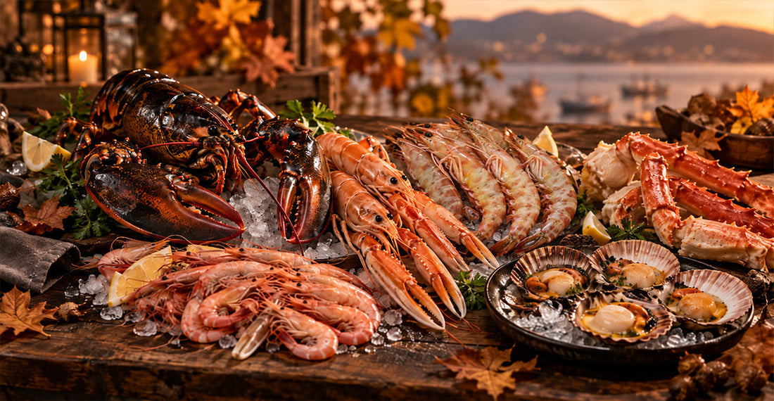 Mejores mariscos para comer en otoño de Olémarisco